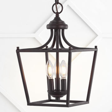 Camden Iron Classic Midcentury Pendant Lantern - JONATHAN Y